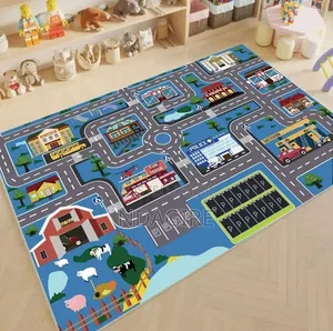 Kids' Educational Road Play Mat