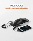 Porodo Classic Retro Phone Handset Type C - 3