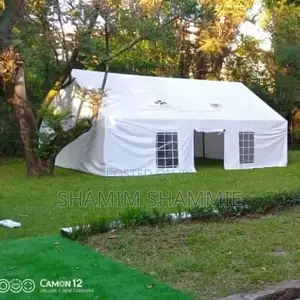 Church Tent - Brand New PVC with Ventilated Windows