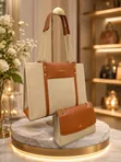 Chrisbella 2-in-1 Tote Bag Set - 3