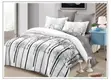 4-Piece Monochrome Tree Branch Duvet Bedding Set - 2