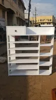Modern 5-Tier Wooden Shoe Rack - 4
