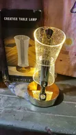 Creative Rechargeable Crystal LED Table Lamp - 4