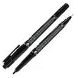 Permanent Twin Marker - Black - 1