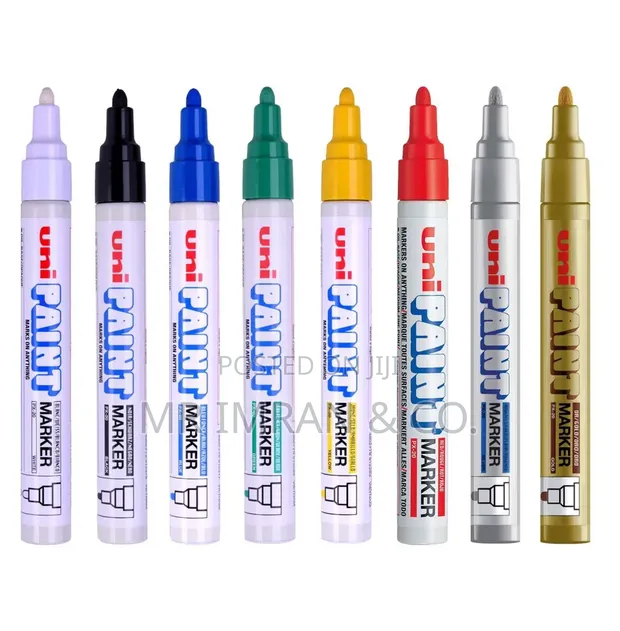 Uni Paint Markers - Oil-Based Permanent - 1