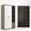 Wood-Mode 2-Door Wardrobe - 2