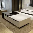 Modern Center Table with Glossy Finish - 2