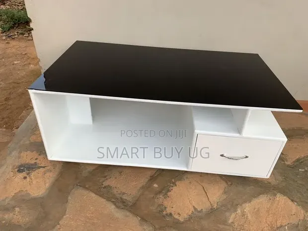 Two-Tier Center Table with Storage - 1