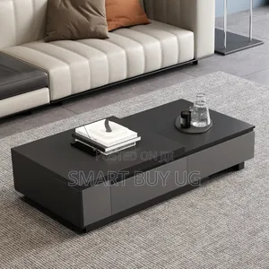 Wooden Center Table with Storage