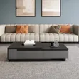 Wooden Center Table with Storage - 2