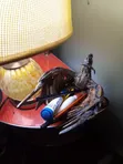 Handmade Driftwood Pen and Pencil Holder - 1