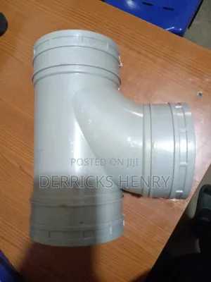 PVC Plane Tee 4" Pipe Fitting