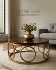Classic Wooden Coffee Table - 1