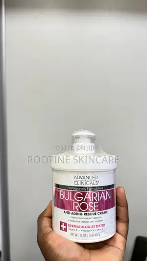 Advanced Clinicals Bulgarian Rose Anti-Aging & Firming Cream