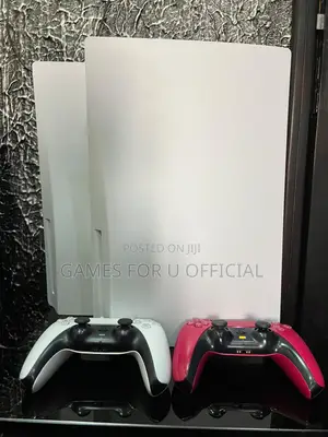 PS5 Standard Console - Maroon & White Controller