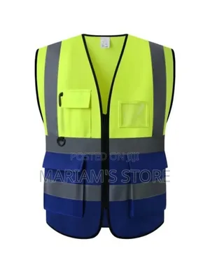 High Visibility Vest with Pockets
