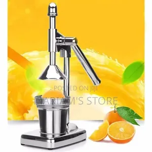 Stainless Steel Manual Lever Fruit Press & Citrus Juicer