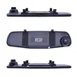 Vehicle Blackbox DVR Dual Lens 1080P Rearview Mirror Dash Camera - 2