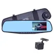 Vehicle Blackbox DVR Dual Lens 1080P Rearview Mirror Dash Camera - 5