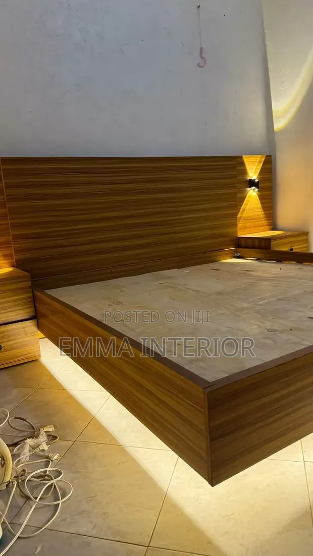 Brand New 4x6 Bed with Modan Lights - 1