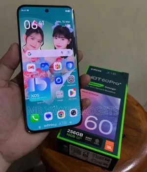 New Infinix Hot 60 Pro+ 256GB Black