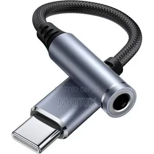 USB-C to 3.5mm Headphone Jack Adapter with DAC Amplifier
