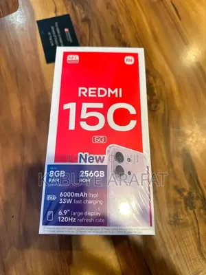 New Xiaomi Redmi 15C 256GB Black
