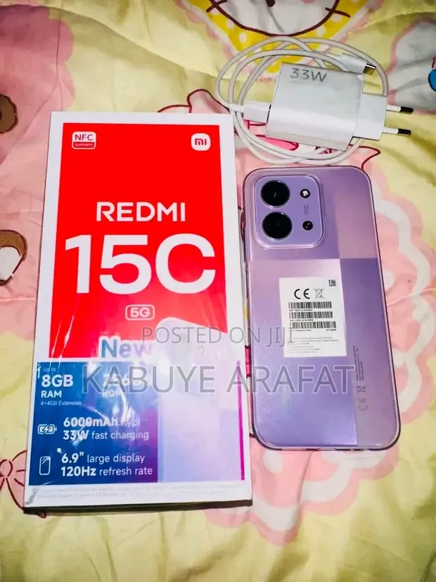 New Xiaomi Redmi 15C 256GB Purple - 1