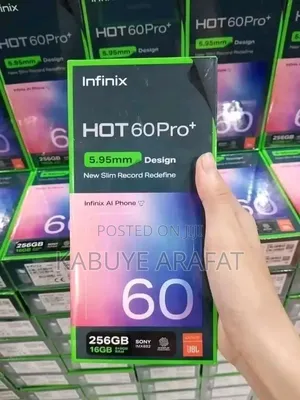 New Infinix Hot 60 Pro+ 256GB Gray