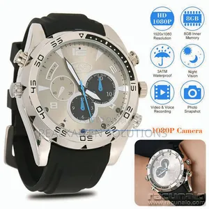 1080p Waterproof Spy Camera Watch with Night Vision