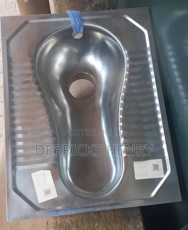 Squatting Pan - Metallic - 1