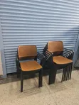 Brand New Tufted Meshed Back Plastic Chairs - 3