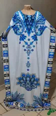 Amaga Embellished Free Dresses with Veil - 1