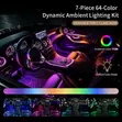 Mercedes-Benz C-Class Ambient Lighting Upgrade Kit (2020 Style) - 1