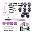 Mercedes-Benz C-Class Ambient Lighting Upgrade Kit (2020 Style) - 2