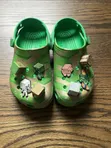 Original Crocs Clogs - Hot Pink with Charms - 2