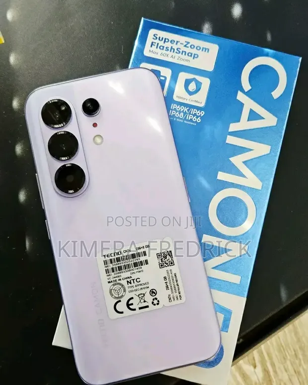 New Tecno Camon 50 Ultra 256GB Pink - 1