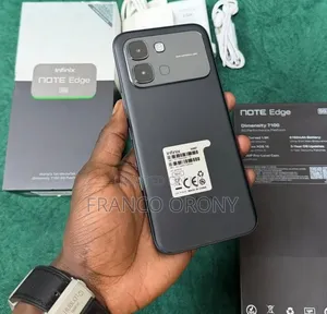 New Infinix Note Edge 256GB Black