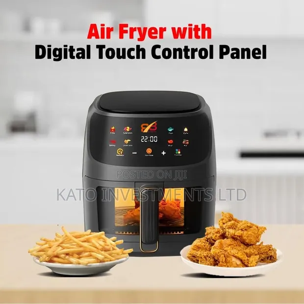 AZOOZ Digital Oil-Free Air Fryer 8L with Display - 1