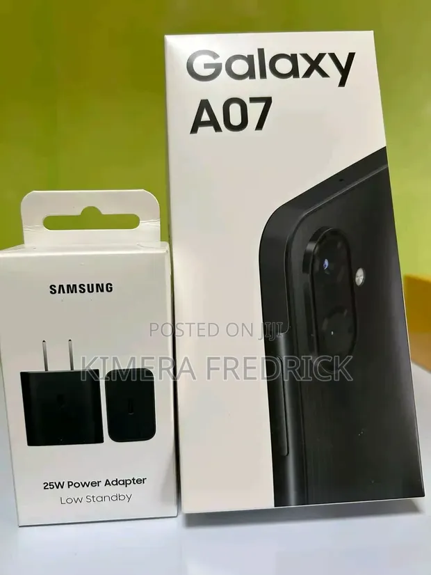 New Samsung Galaxy A07 5G 128GB Black - 1
