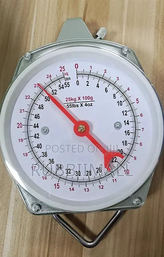 Mechanical Hanging Dial Scale 25Kg / 55lb - 1