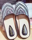 Haffie Collections Black Buckle Flats - Size 40.5 - 1