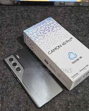 New Tecno Camon 40 Pro 5G 256GB Black