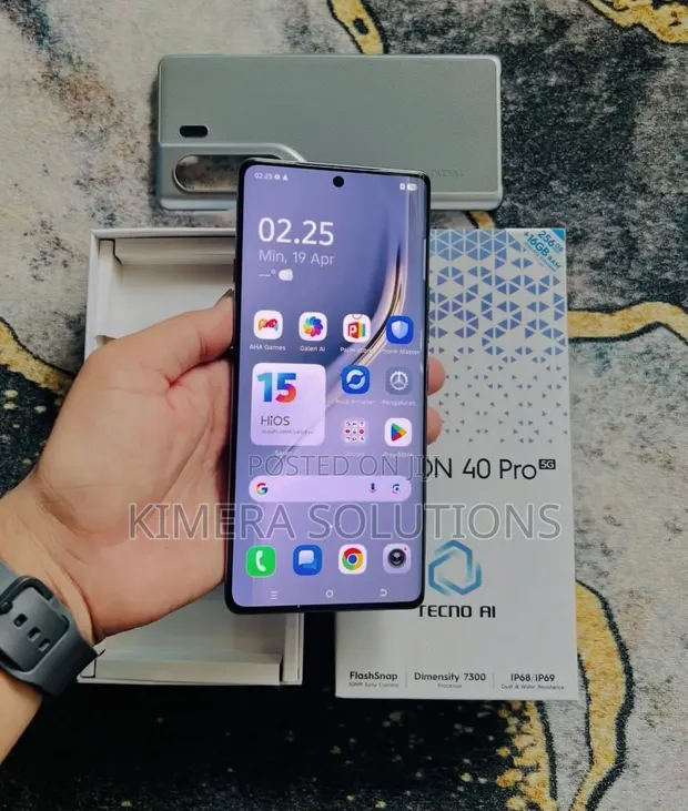 New Tecno Camon 40 Pro 5G 256GB Black - 1