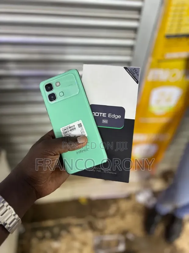 New Infinix Note Edge 256GB Green - 1
