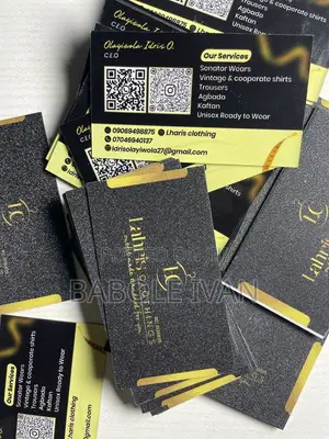 Corporate Business Cards - Laminated