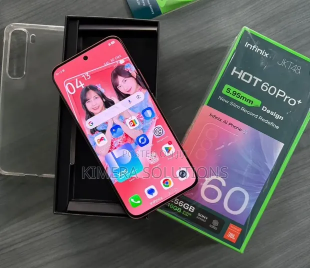 New Infinix Hot 60 Pro+ 256GB Pink - 1