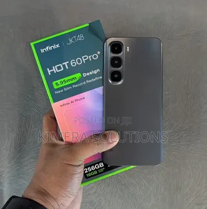 New Infinix Hot 60 Pro+ 256GB Black