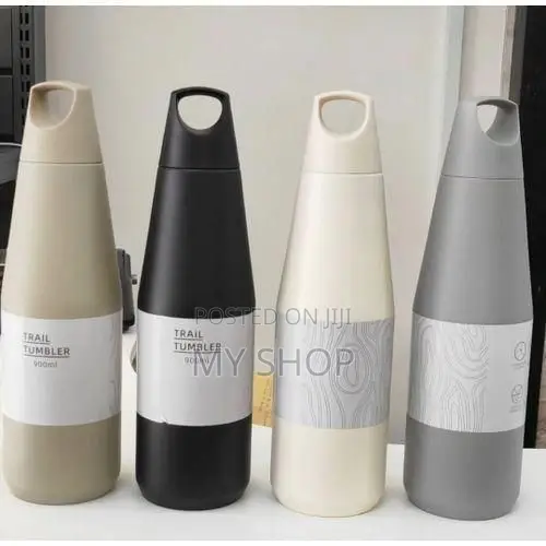 Insulated Vacuum Bottle 900ml - Grey - 1