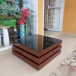Brand New Classic Glass & Marble Center Tables - 2